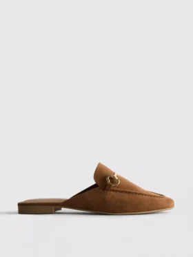 Mule-loafers med snaffle-detaljer