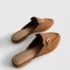 Mule-loafers med snaffle-detaljer