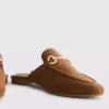 Mule-loafers med snaffle-detaljer