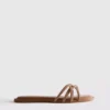 Mule-sandaler med «Diamanta»-veving