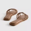 Mule-sandaler med «Diamanta»-veving