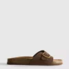 Mulesandaler med spenne