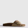 Mulesandaler med spenne