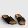 Mulesandaler med spenne