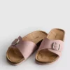 Mulesandaler med spenne