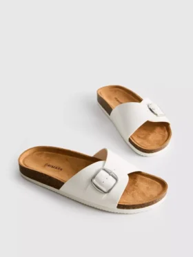Mulesandaler med spenne