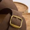 Mulesandaler med spenne