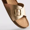 Mulesandaler med spenne