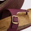 Mulesandaler med T-bar og spenne