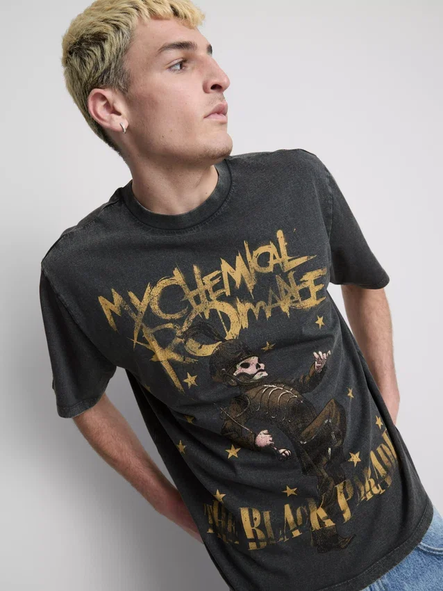 My Chemical Romance-T-skjorte med grafisk trykk