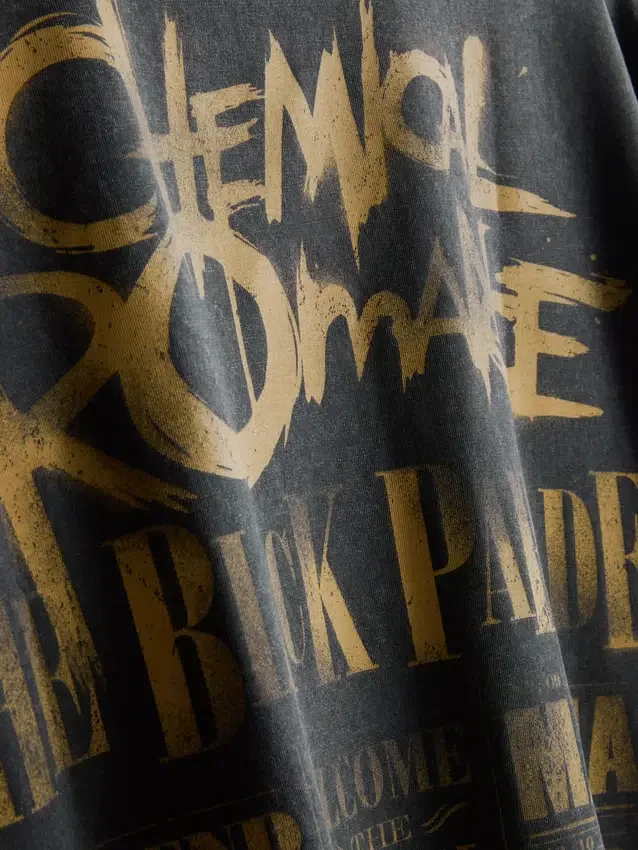 My Chemical Romance-T-skjorte med grafisk trykk