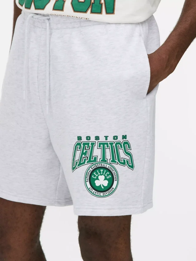 NBA Boston Celtics shorts med snøring