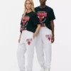 NBA Chicago Bulls joggebukser med snøring