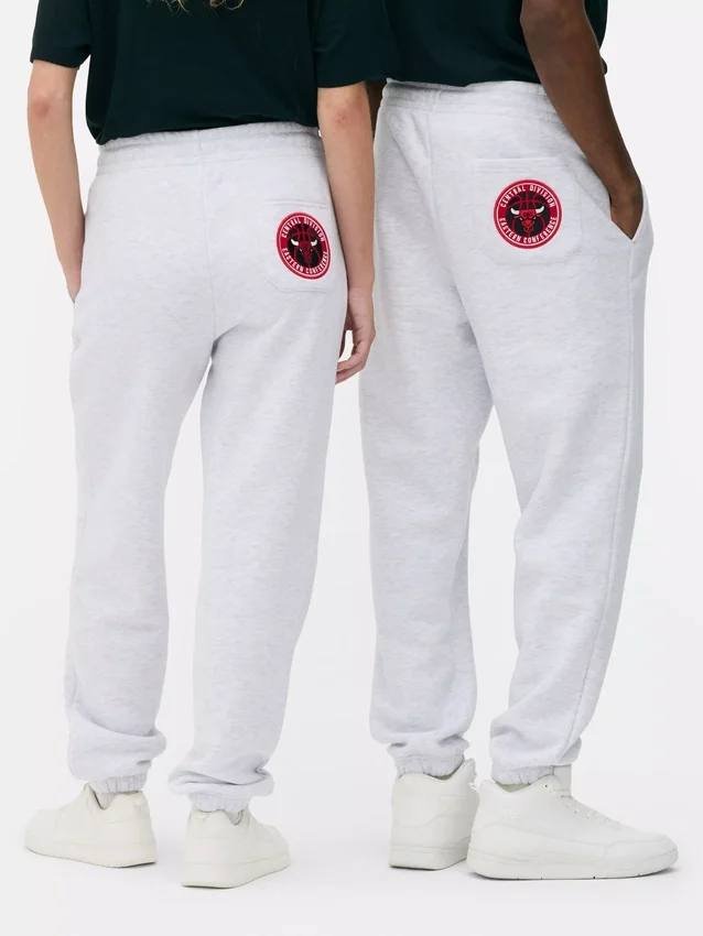 NBA Chicago Bulls joggebukser med snøring