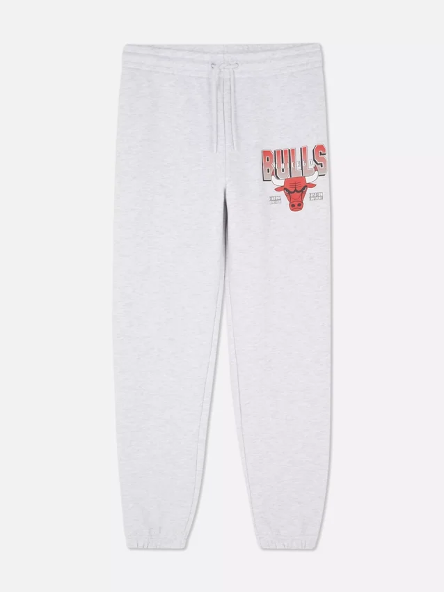 NBA Chicago Bulls joggebukser med snøring
