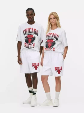 NBA Chicago Bulls shorts med snøring