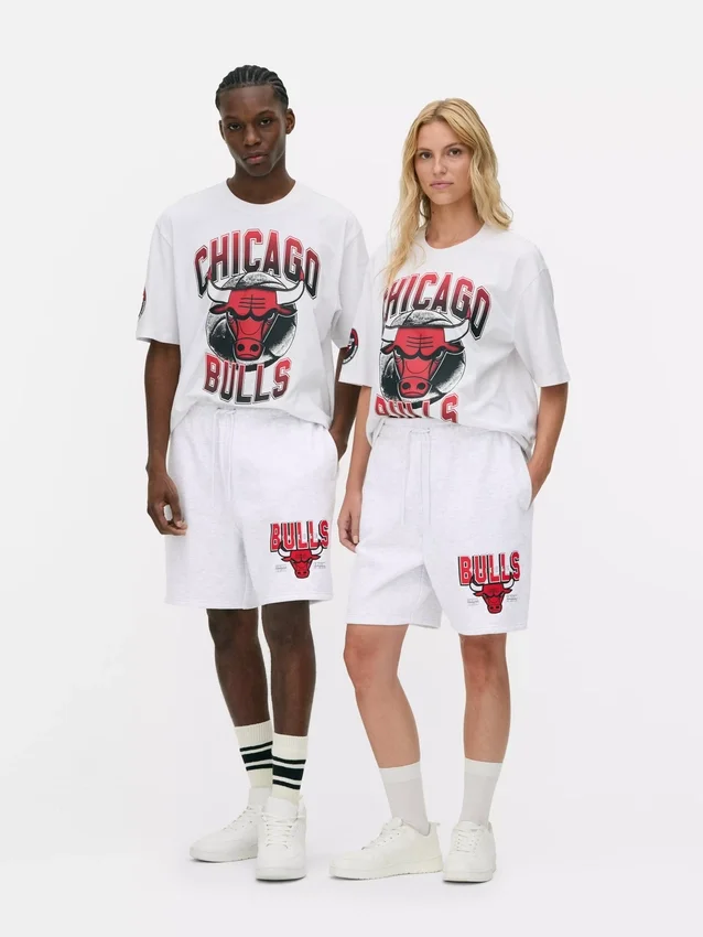NBA Chicago Bulls shorts med snøring