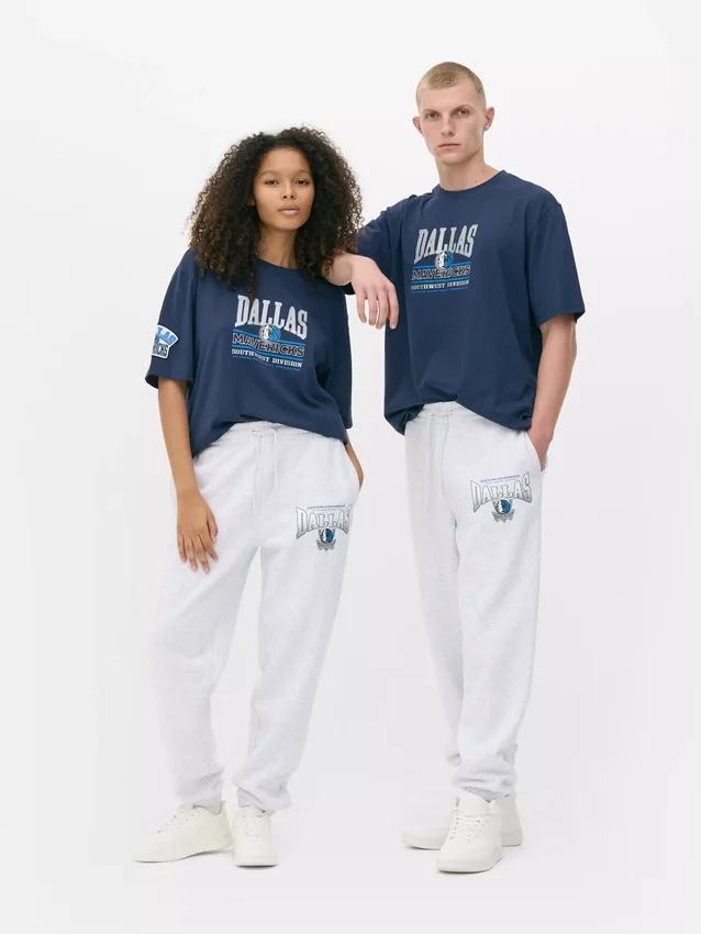 NBA Dallas Mavericks joggebukse med snøring