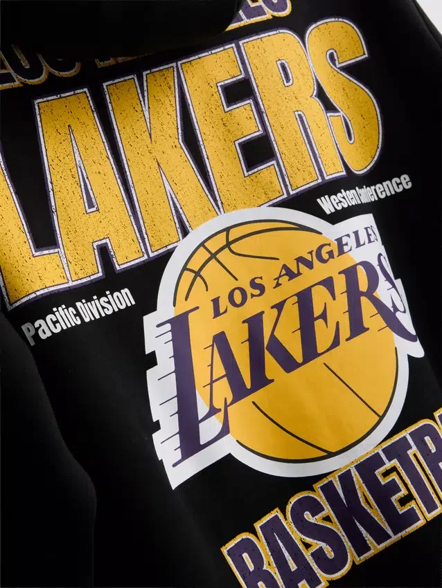 NBA Los Angeles Lakers genser med hette