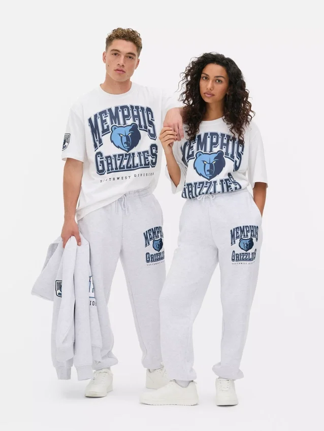NBA Memphis Grizzlies joggebukse med snøring