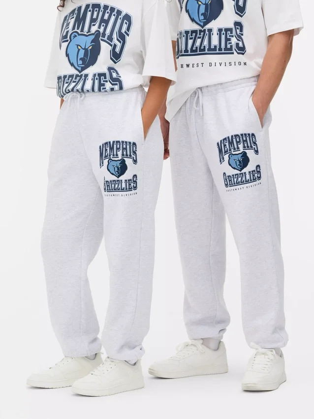 NBA Memphis Grizzlies joggebukse med snøring