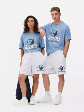 NBA Memphis Grizzlies shorts med snøring