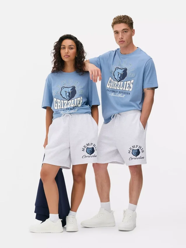 NBA Memphis Grizzlies shorts med snøring