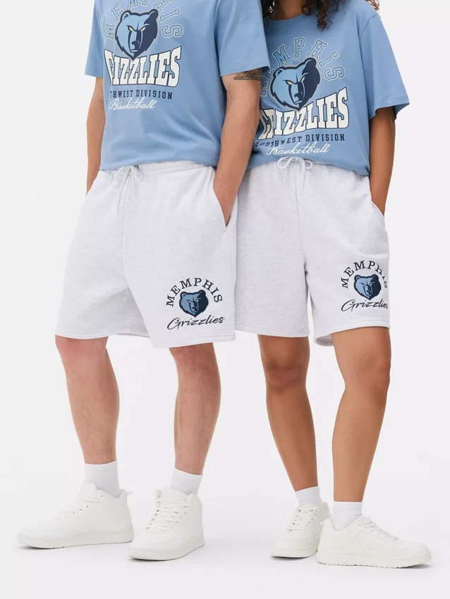 NBA Memphis Grizzlies shorts med snøring