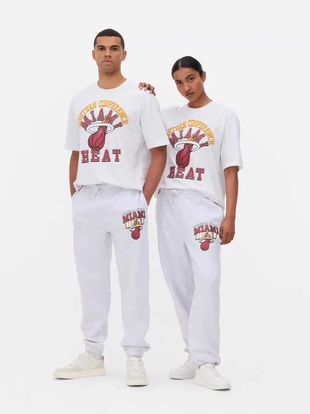 NBA Miami Heat joggebukse med snøring