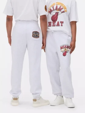 NBA Miami Heat joggebukse med snøring