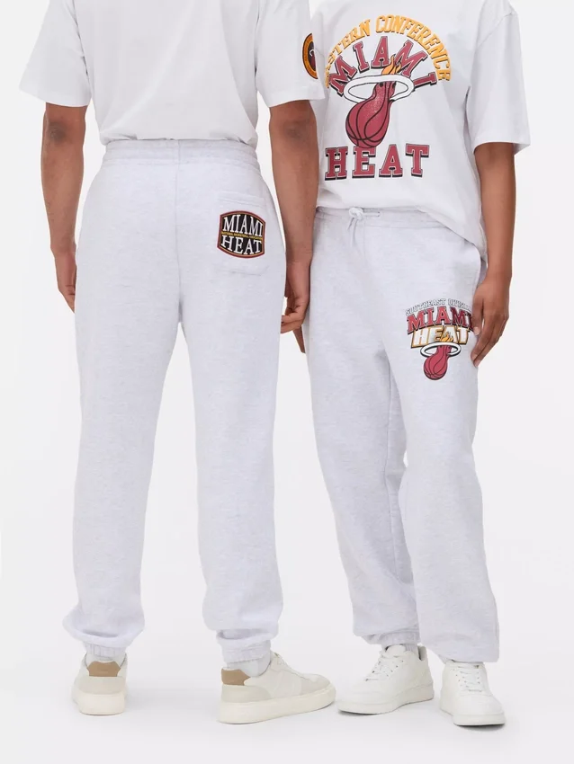 NBA Miami Heat joggebukse med snøring
