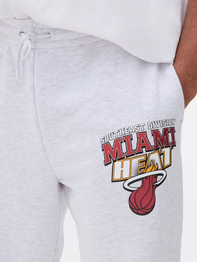 NBA Miami Heat joggebukse med snøring