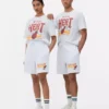 NBA Miami Heat shorts med snøring