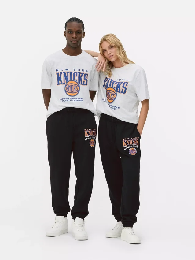 NBA New York Knicks joggebukse med snøring