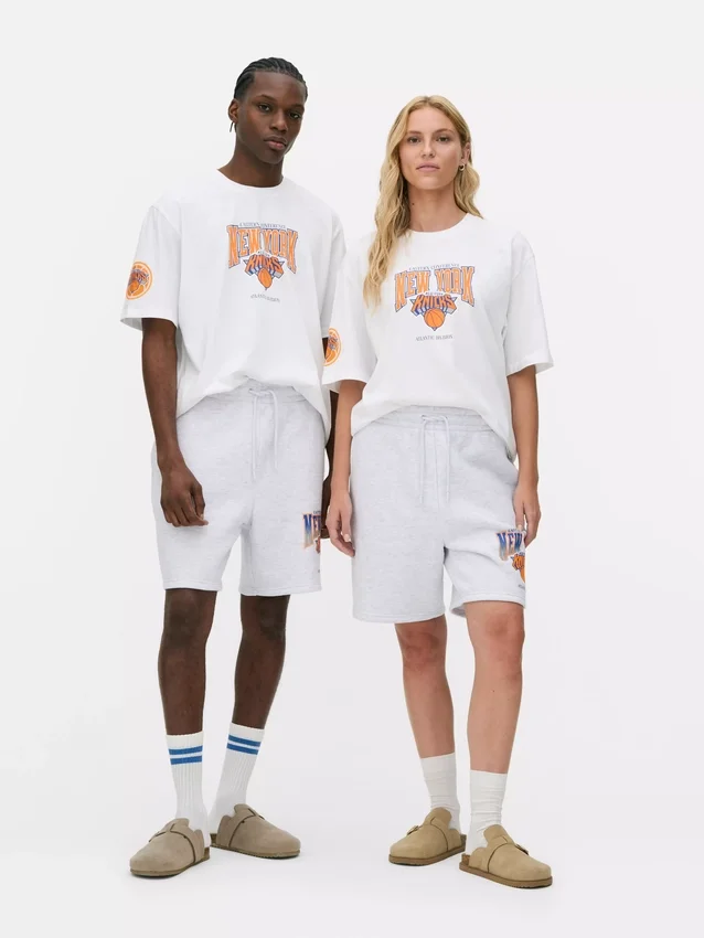 NBA New York Knicks shorts med snøring