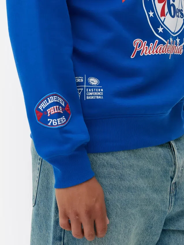 NBA Philadelphia 76ers-genser med grafisk trykk