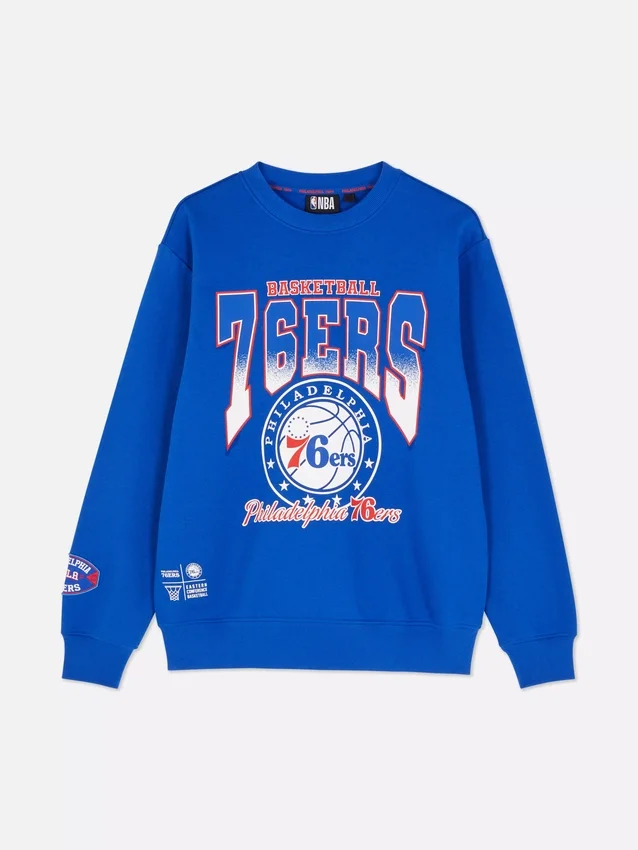 NBA Philadelphia 76ers-genser med grafisk trykk