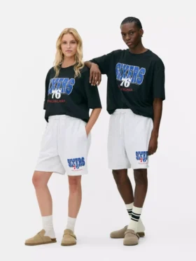 NBA Philadelphia 76ers shorts med snøring