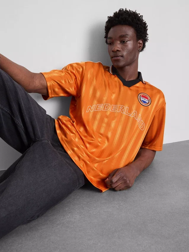 Nederlandsk T-skjorte med korte ermer