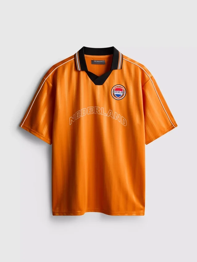 Nederlandsk T-skjorte med korte ermer