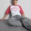 Nevada raglan-T-skjorte
