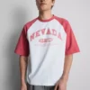Nevada raglan-T-skjorte