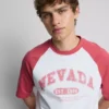 Nevada raglan-T-skjorte