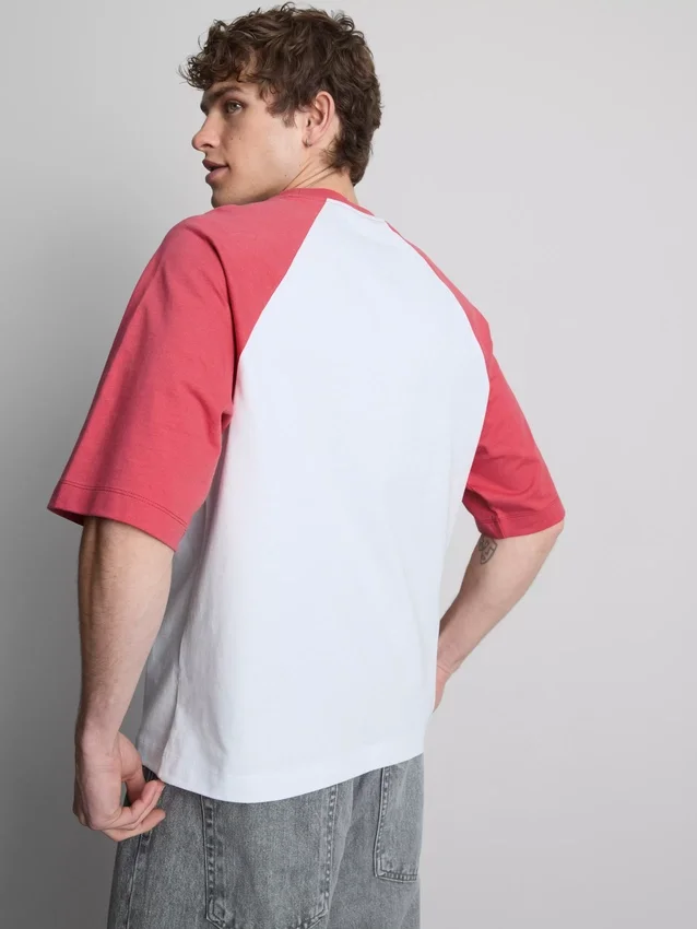Nevada raglan-T-skjorte