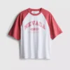 Nevada raglan-T-skjorte