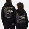 NFL Baltimore Ravens-hettegenser med trykk