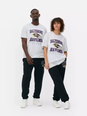 NFL Baltimore Ravens-logo-T-skjorte