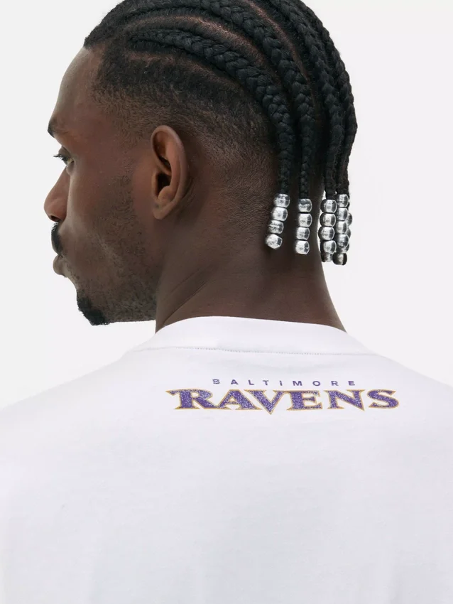NFL Baltimore Ravens-logo-T-skjorte
