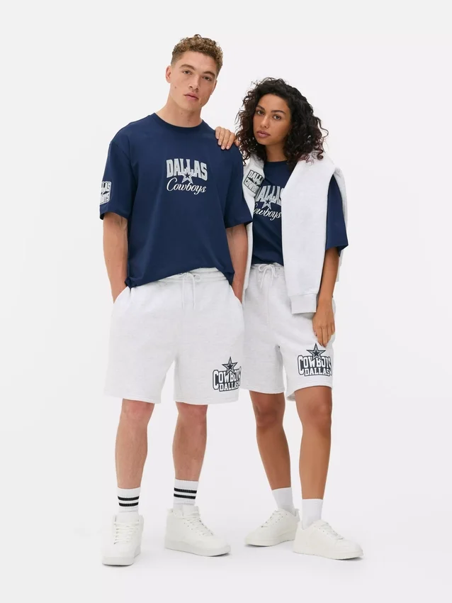 NFL Dallas Cowboys shorts med snøring
