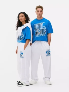 NFL Detroit Lions joggebukser med snøring